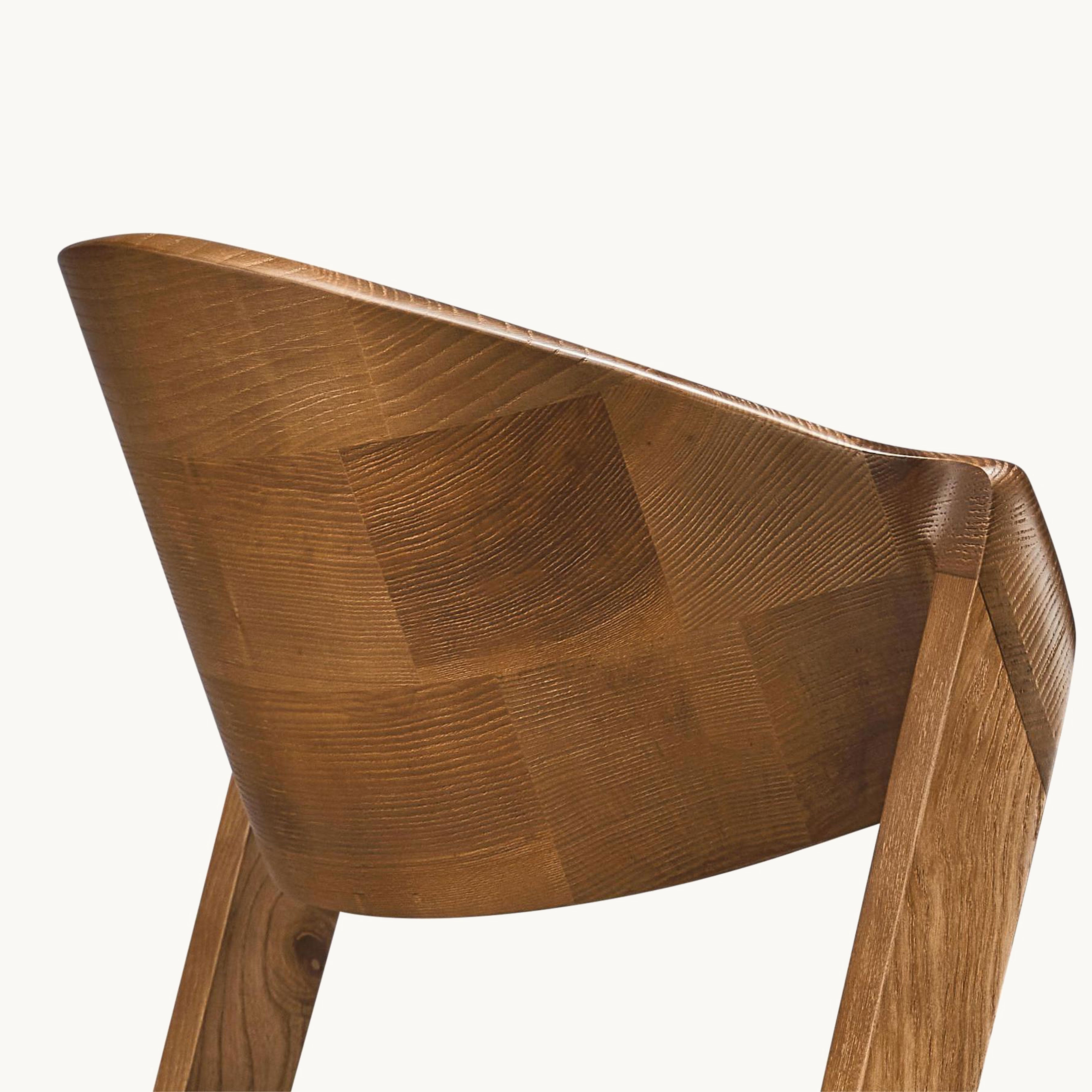 Lizadi 2pcs ash wood leather dining chairs