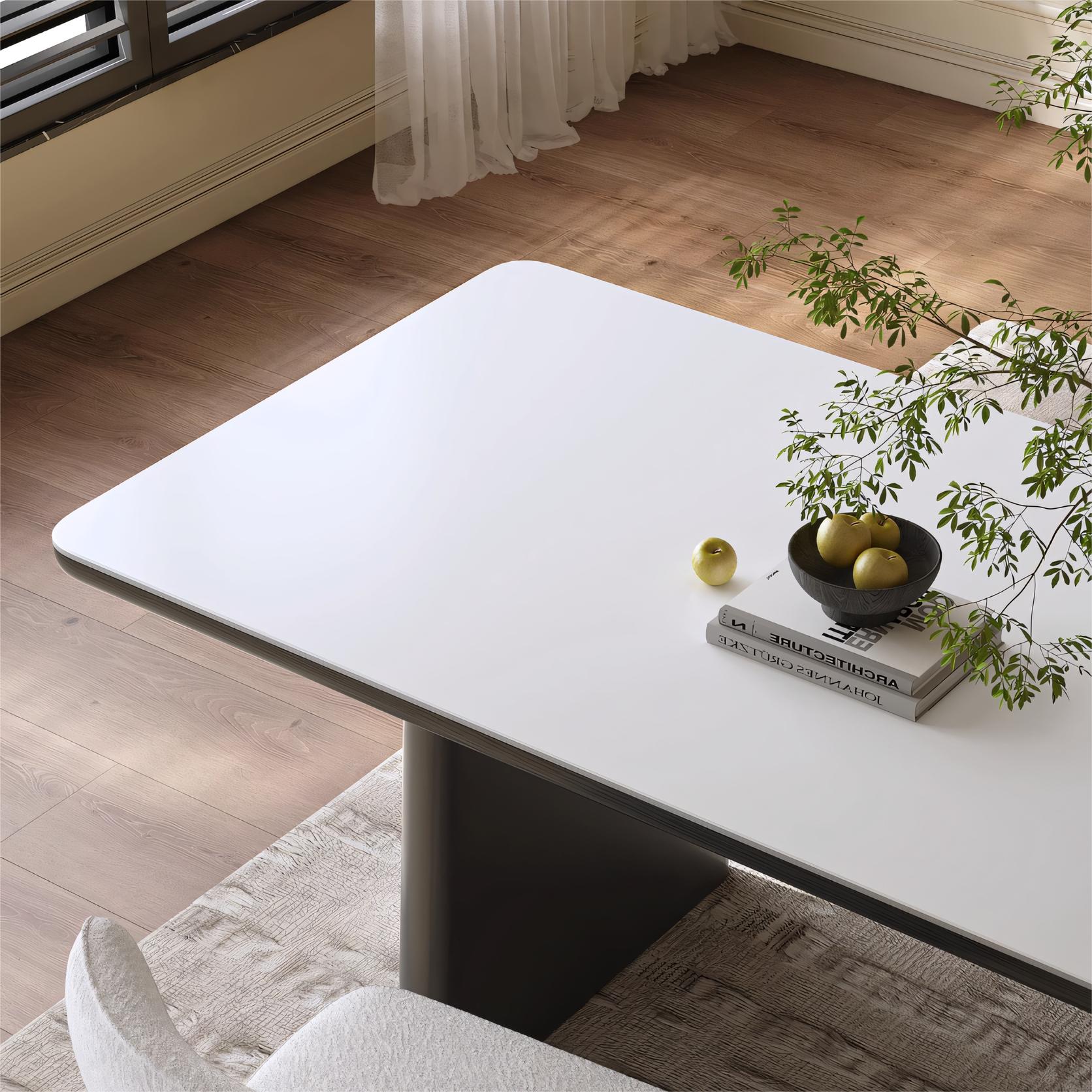 Timita Sintered stone rectangular dining table