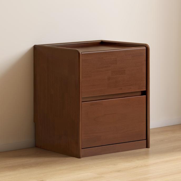 Biadra 2pcs solid wood nightstands-A