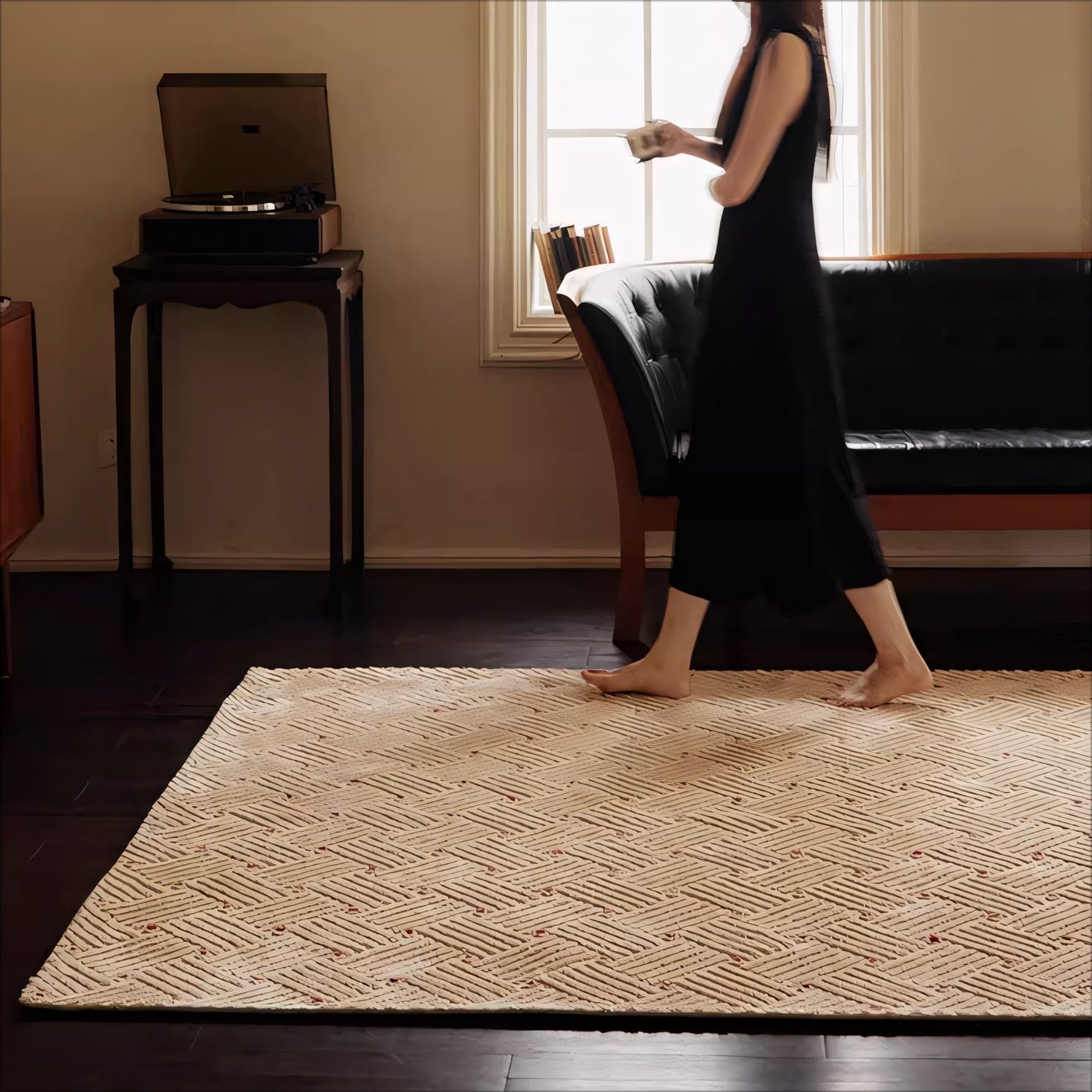 Ronti Polyester carpet rug
