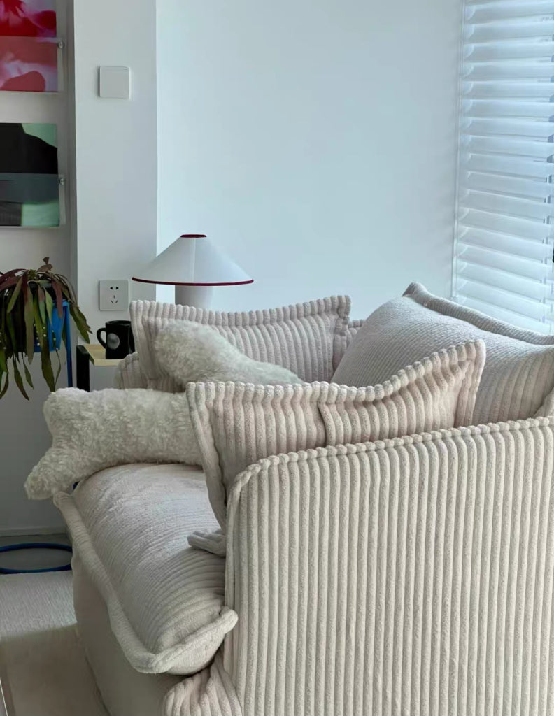 Elarem Washable fabric single sofa