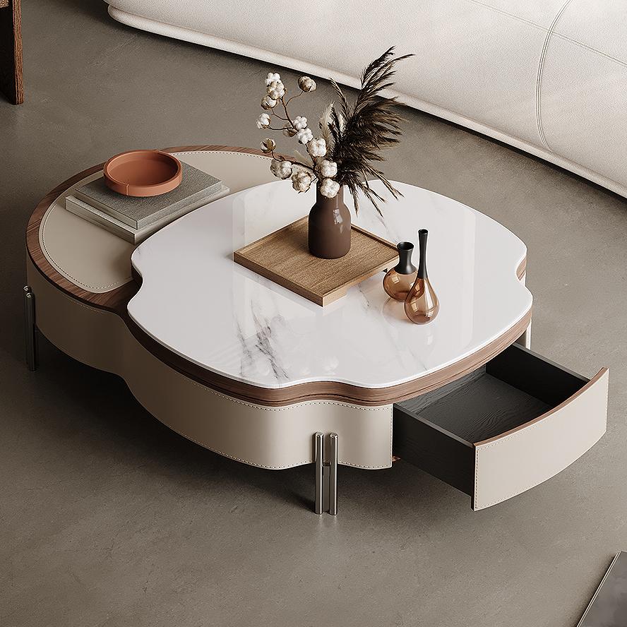 Brecu Microcrystalline stone coffee table