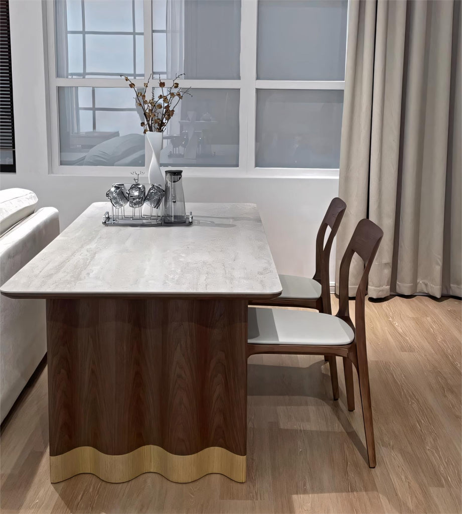 Junado Sintered stone rectangular dining table