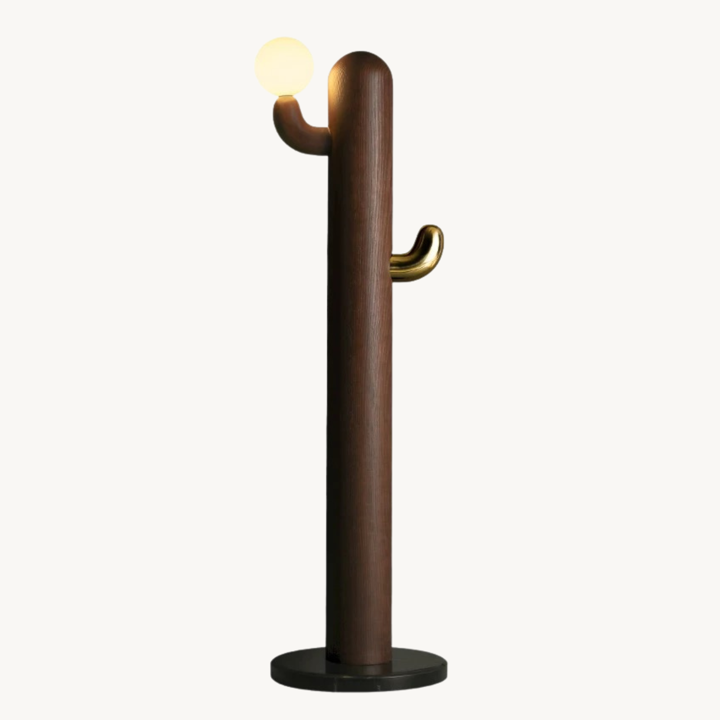 Siponie Solid wood cactus floor lamp
