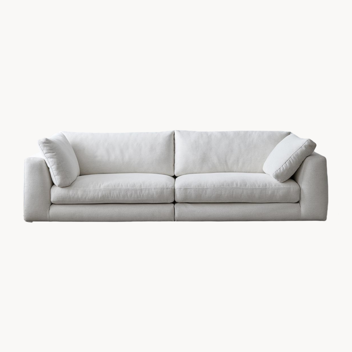 Rarie Washable fabric straight sofa