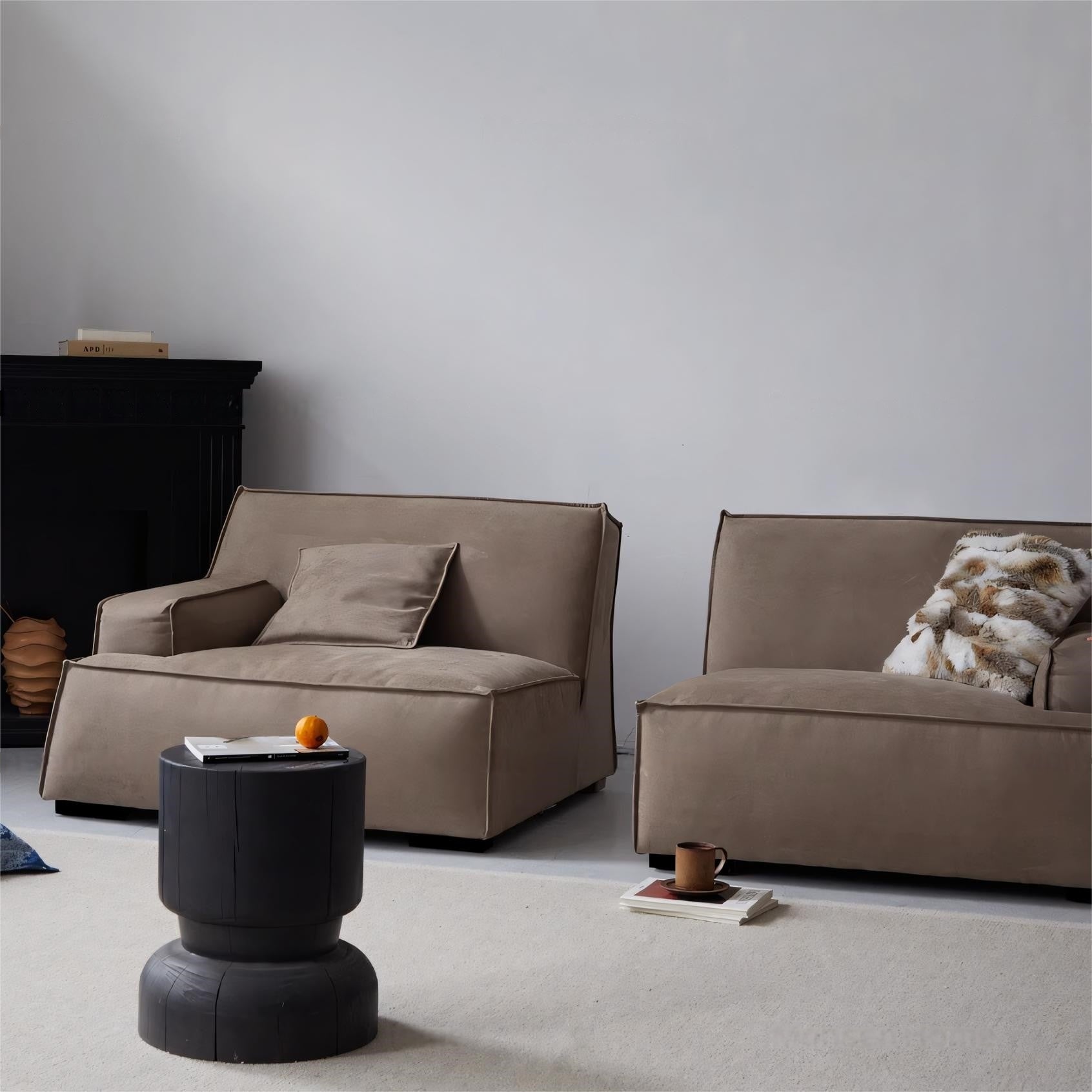 Grazi Fabric straight sofa