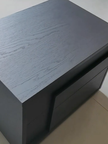 Poneva 2pcs minimalist nightstands-A