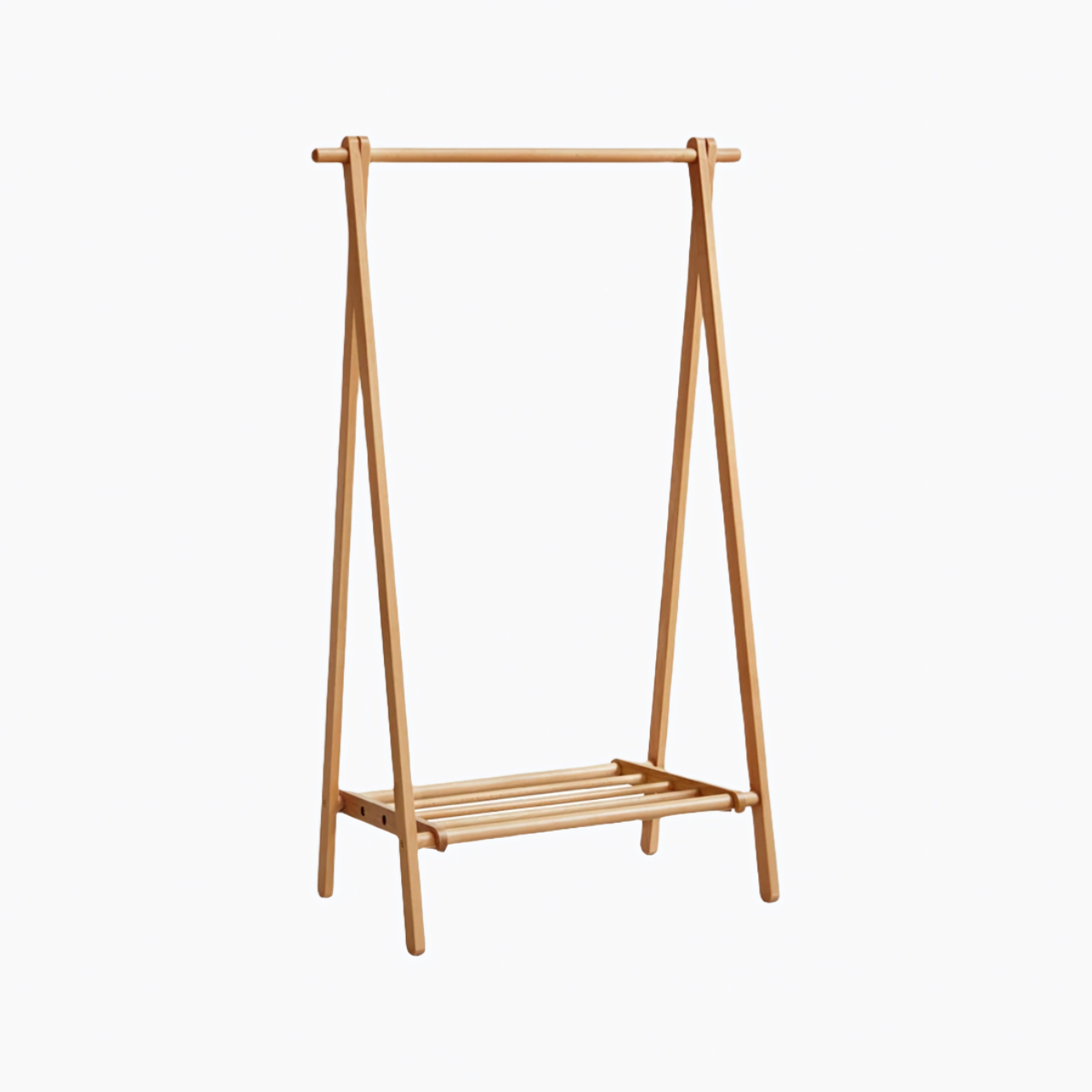 Axiso Solid wood folding clothes rack