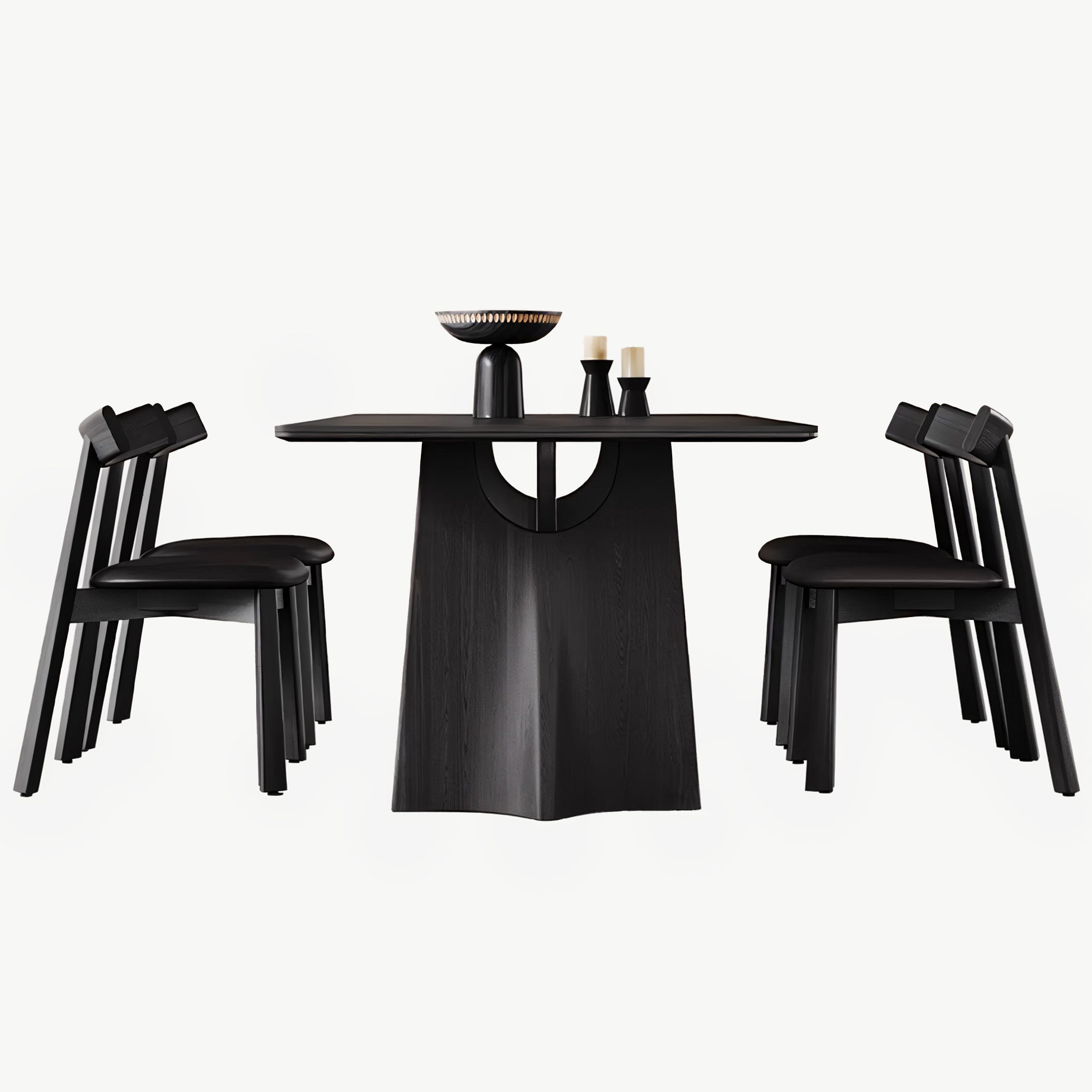 Yaleo  Sintered stone rectangular dining set