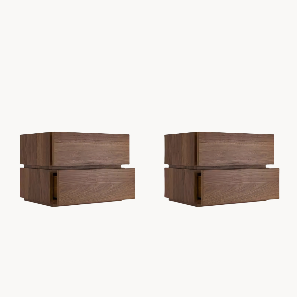 Bidine 2pcs minimalist nightstands