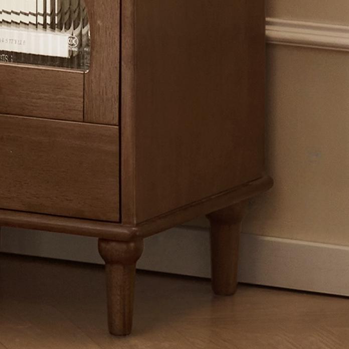 Ovea 2pcs solid wood nightstands