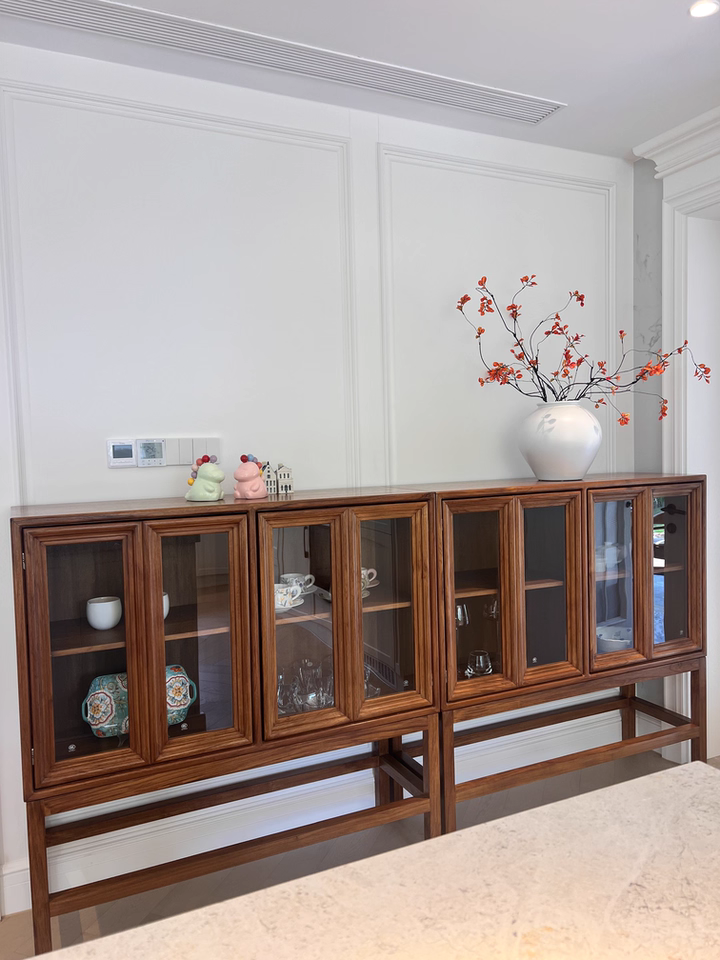 Mevit Teak solid wood sideboard