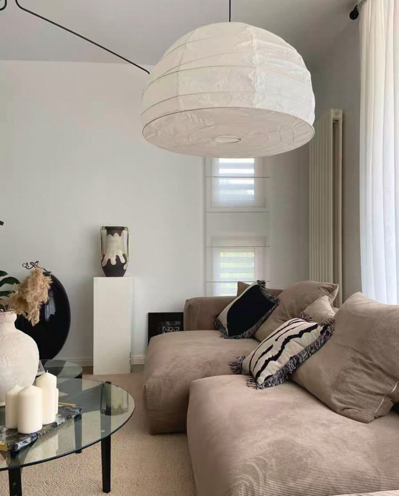 Zedraco Minimalist washable modular sofa with ottoman-A