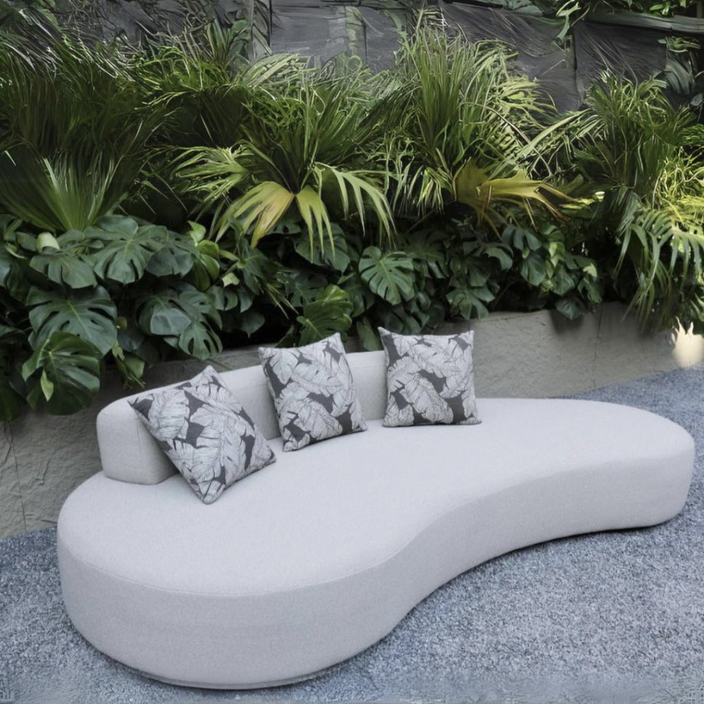 Opree Minimalist one-piece outdoor sofa