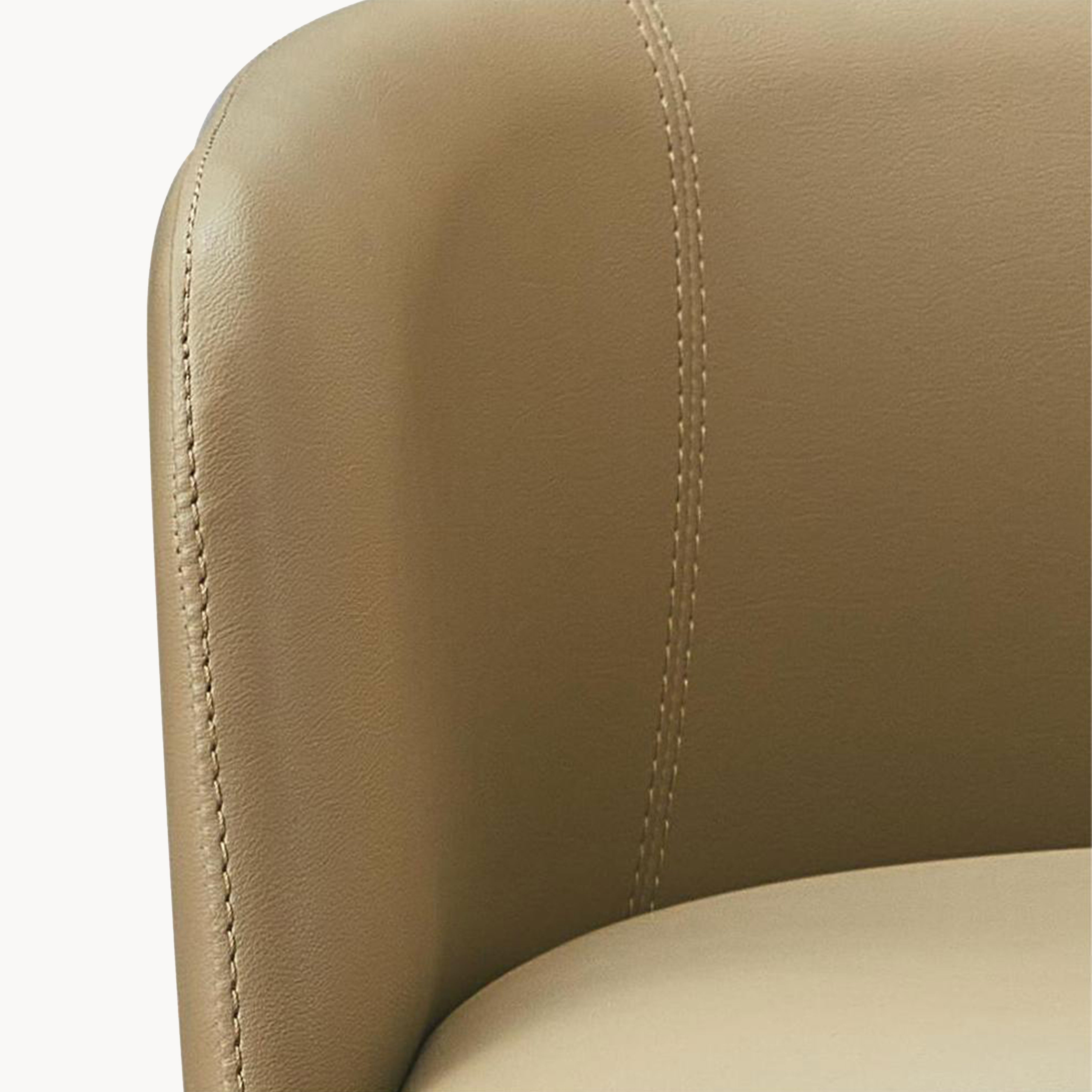 Sibana 2pcs ash wood leather dining chairs