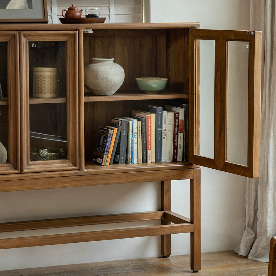 Mevit Teak solid wood sideboard