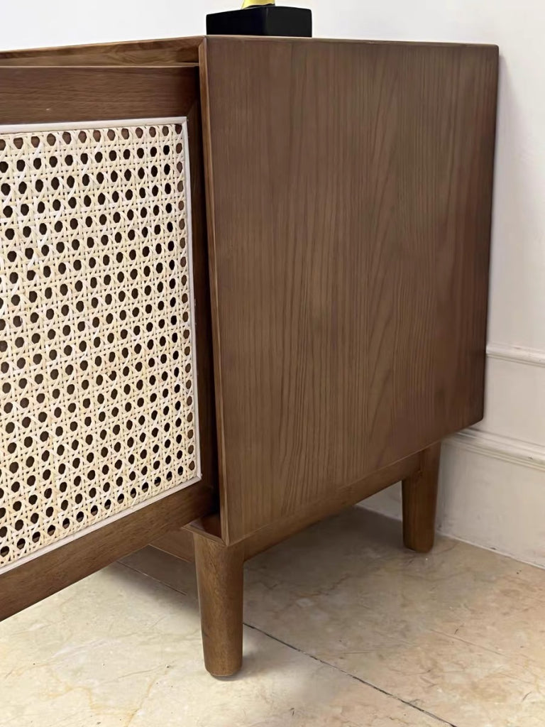 Altrix Solid wood TV cabinet