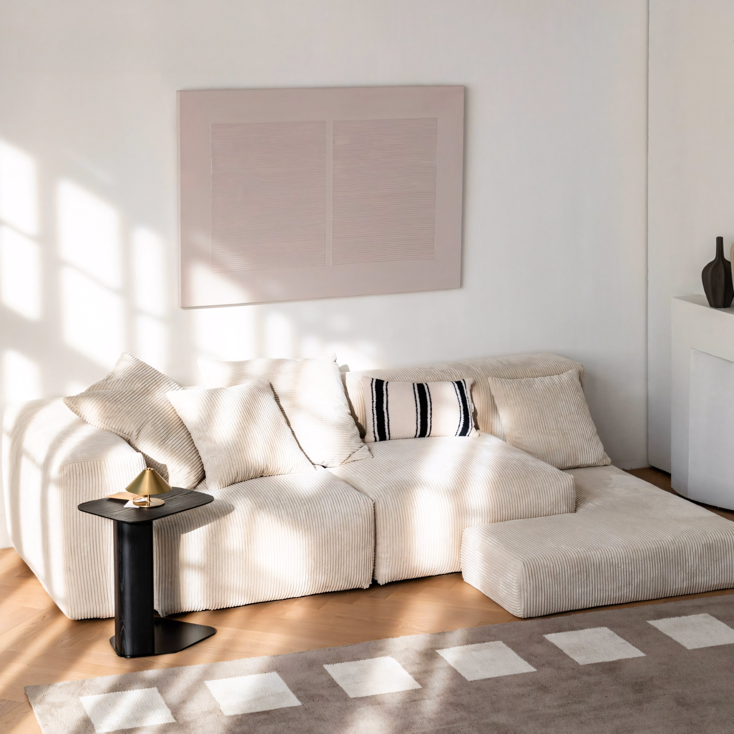 Iriko Washable chaise lounge sofa