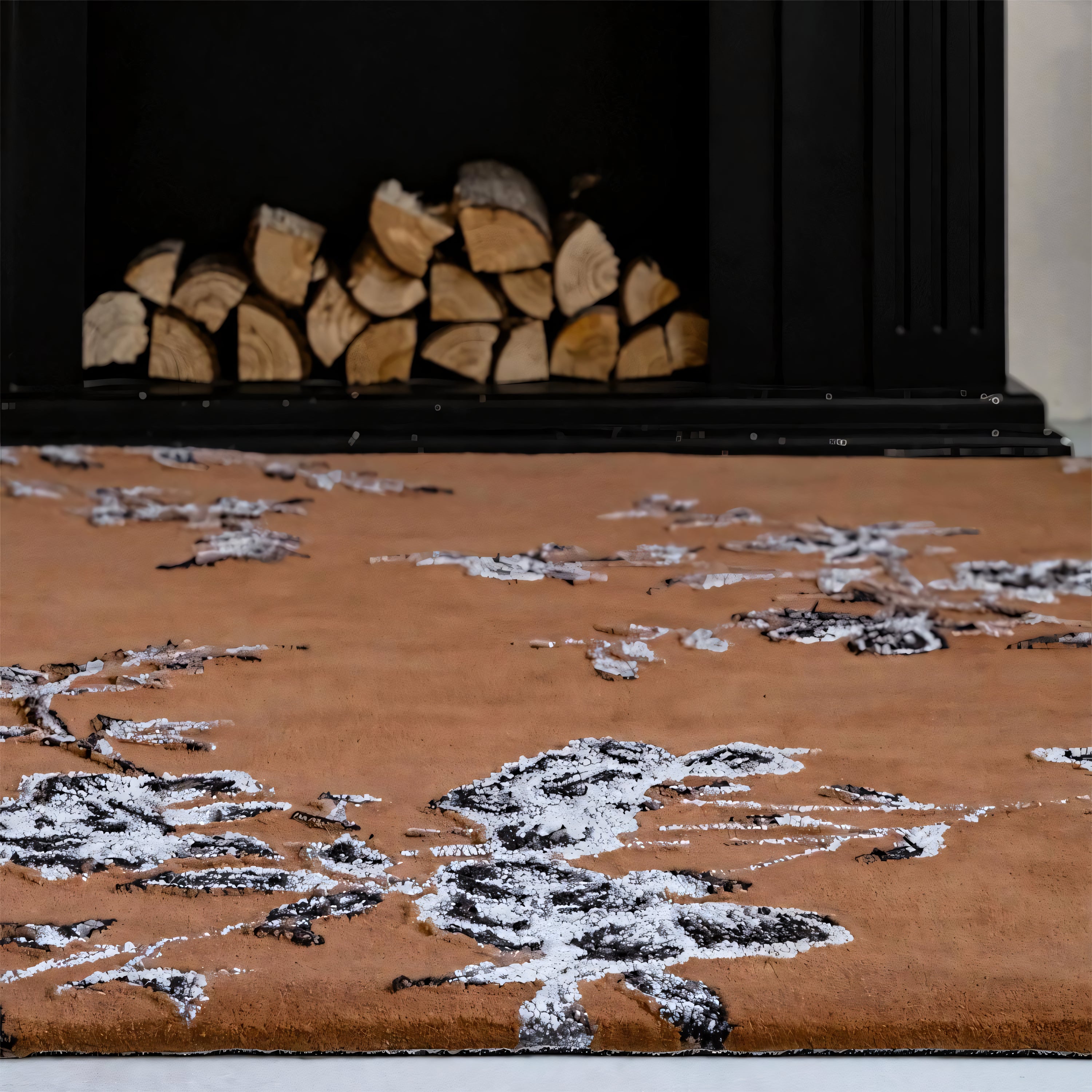 Dlinas Handcrafted embroidery carpet rug