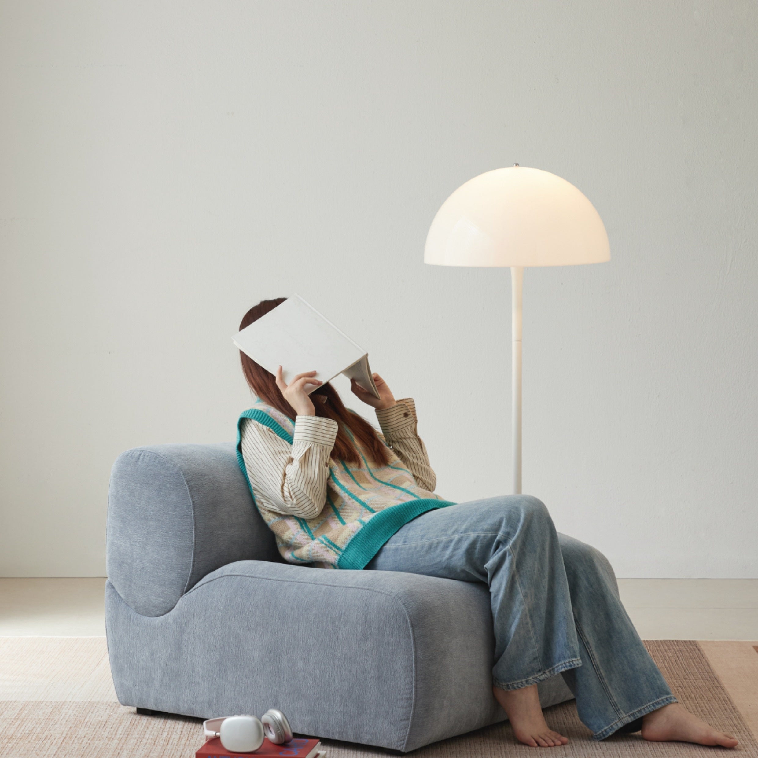 Cioze Fabric single sofa-A