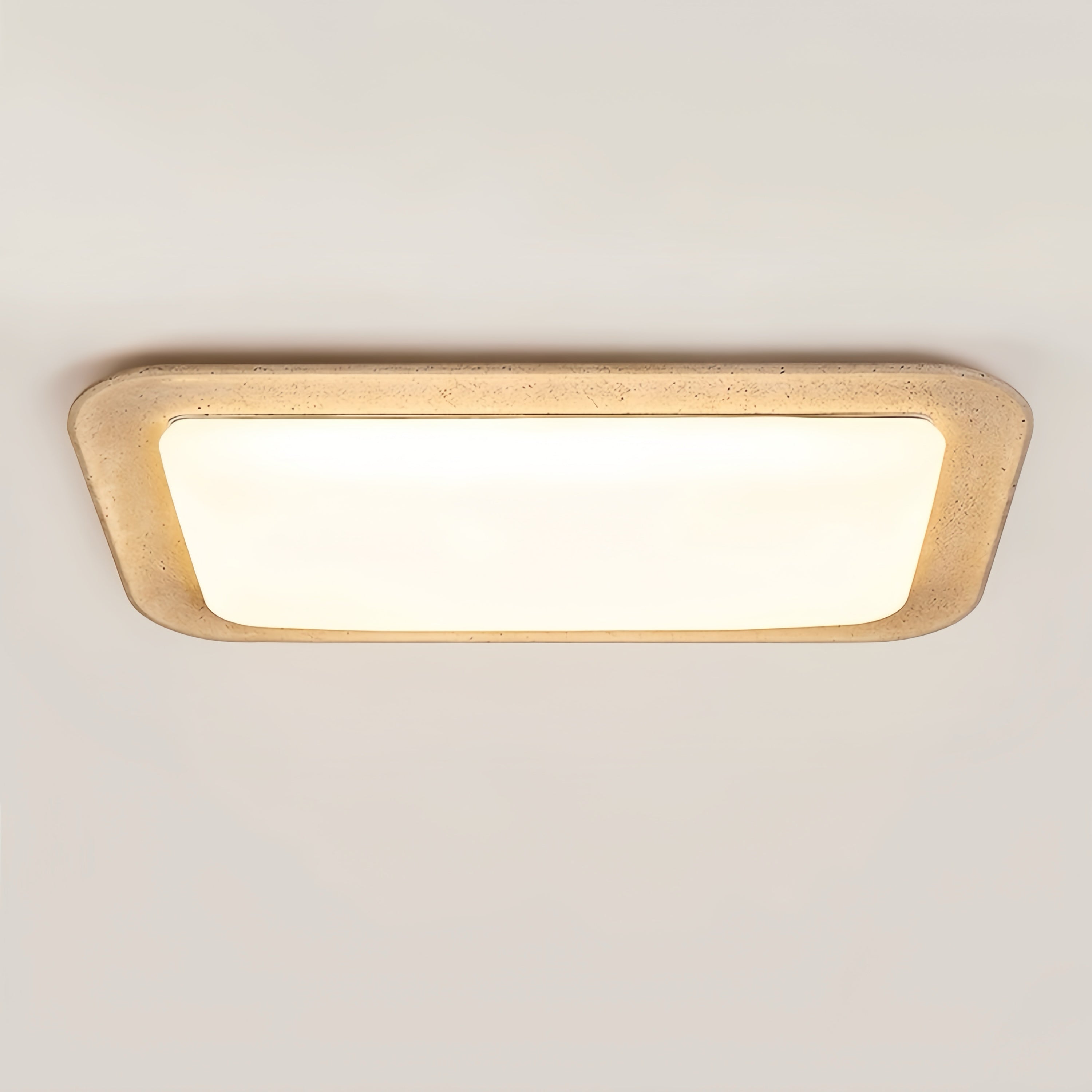 Danas Beige travertine ceiling light