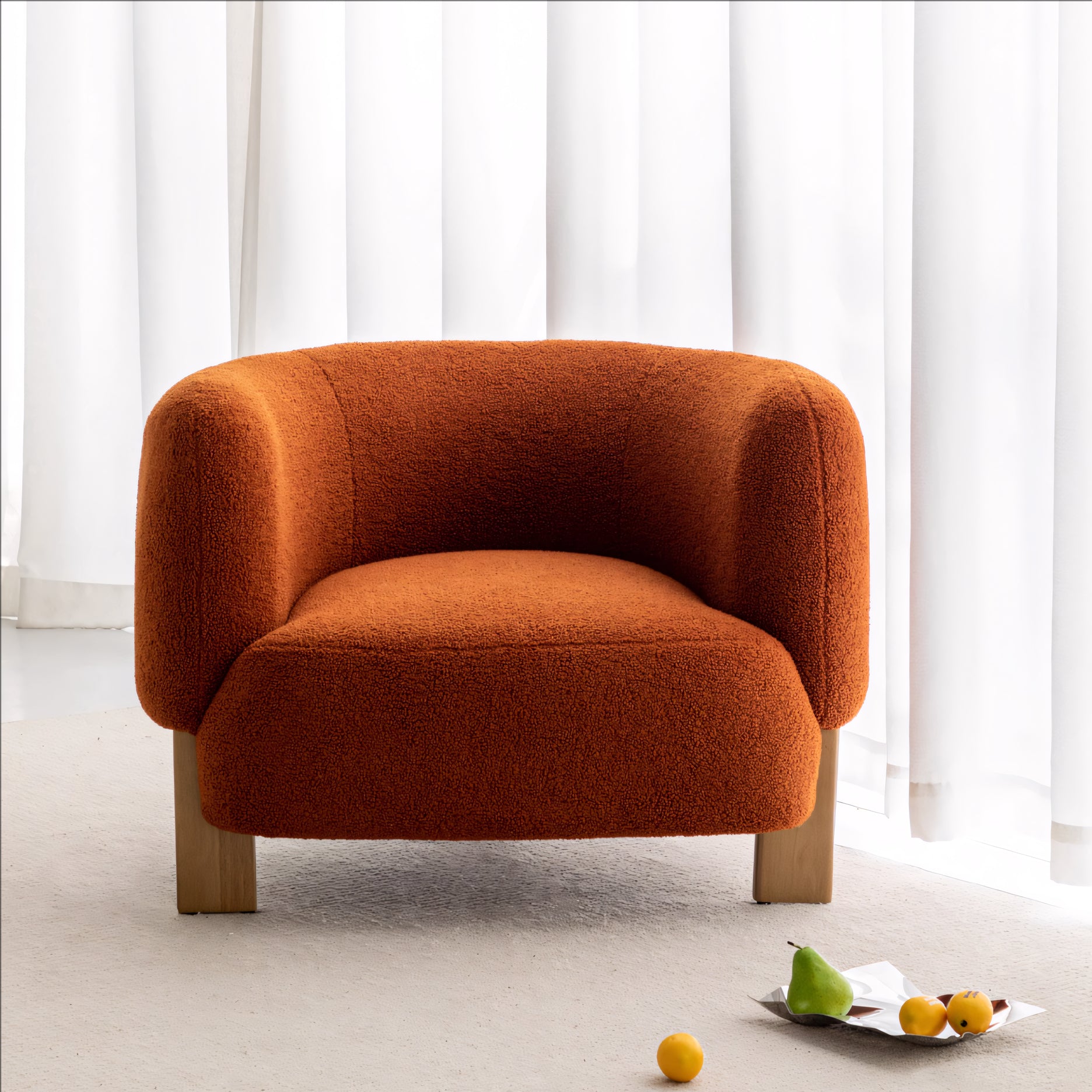 Vadra Fabric single sofa