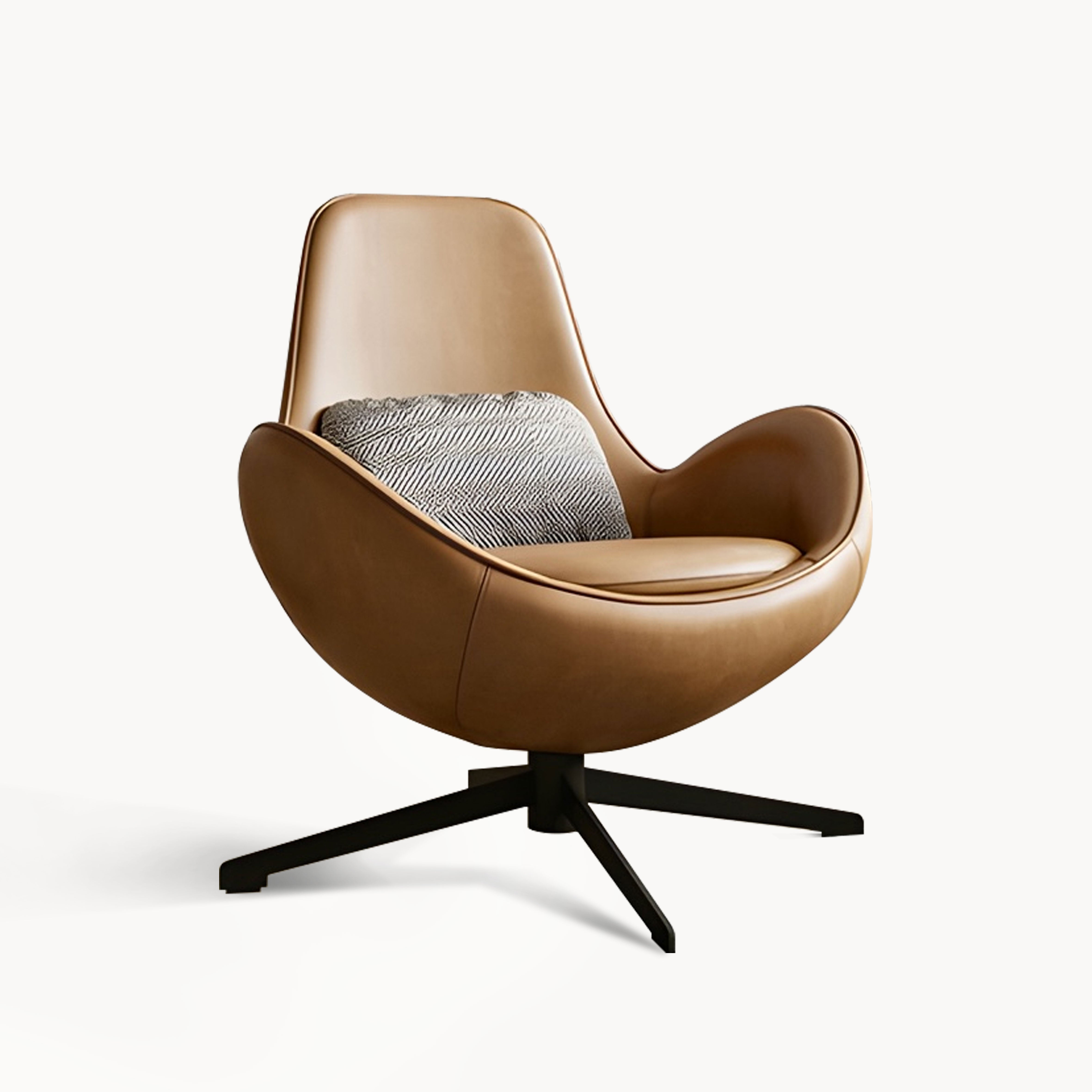 Filarine Leather accent chair-A