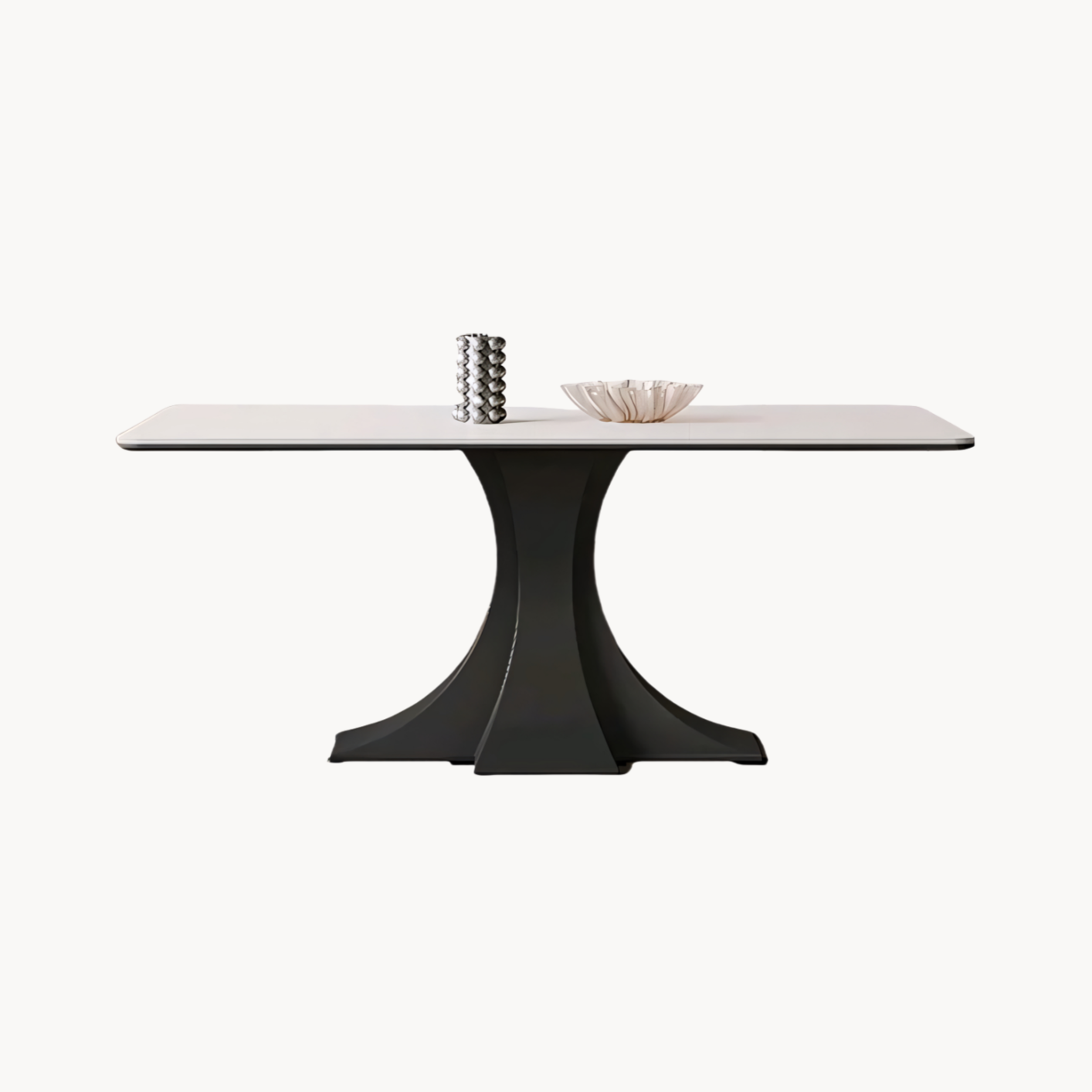 Lemaet Sintered stone rectangular dining table