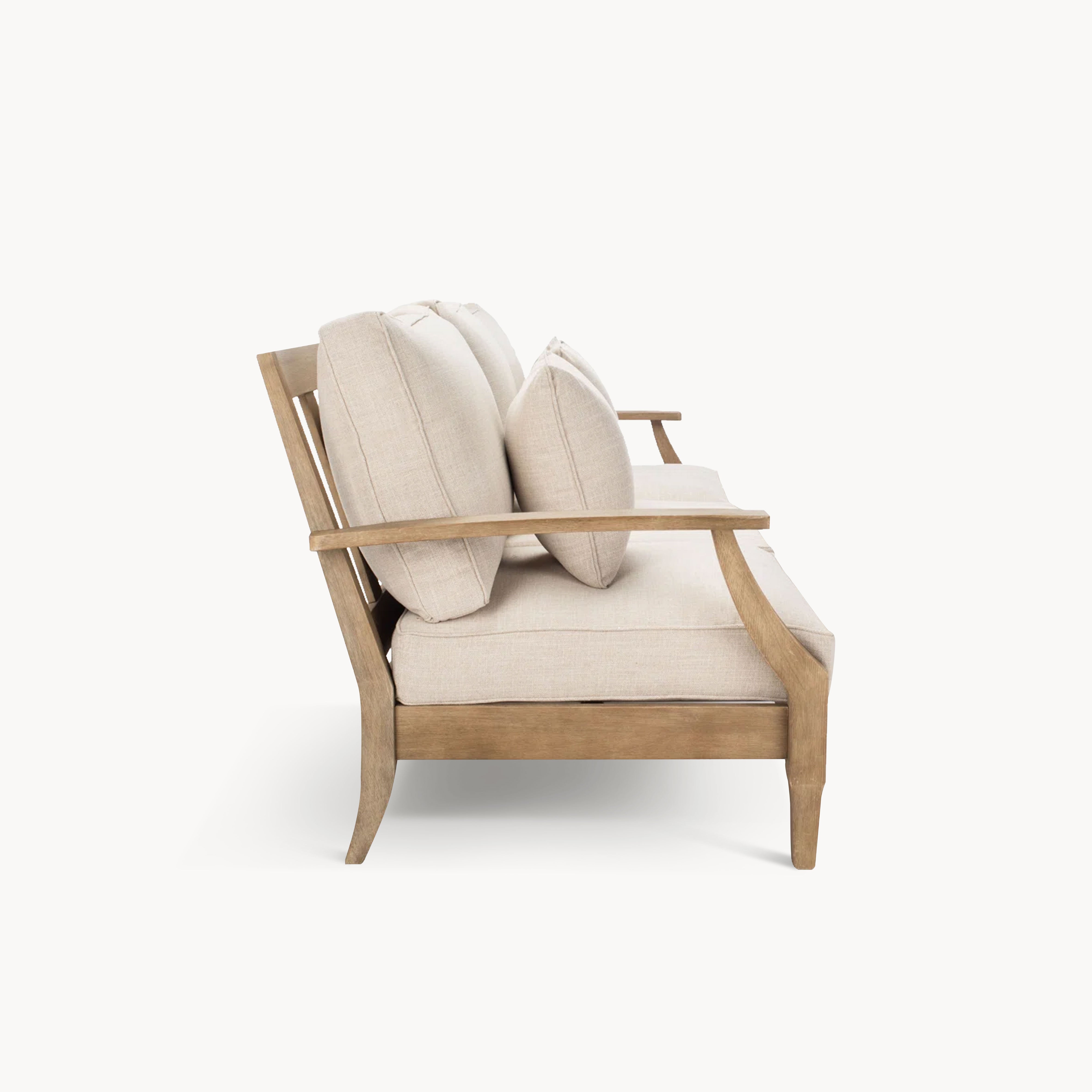 Zoneri Solid wood outdoor sofa