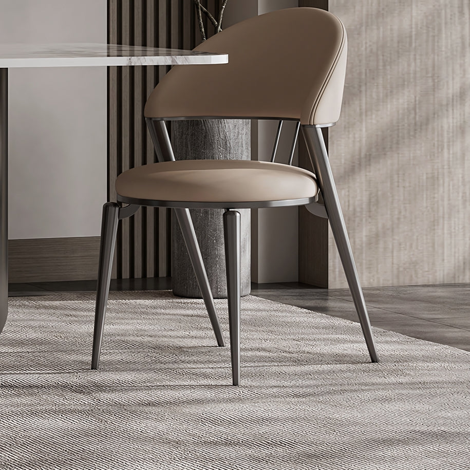 Sevian 2 pcs set-light luxury dining chair-A