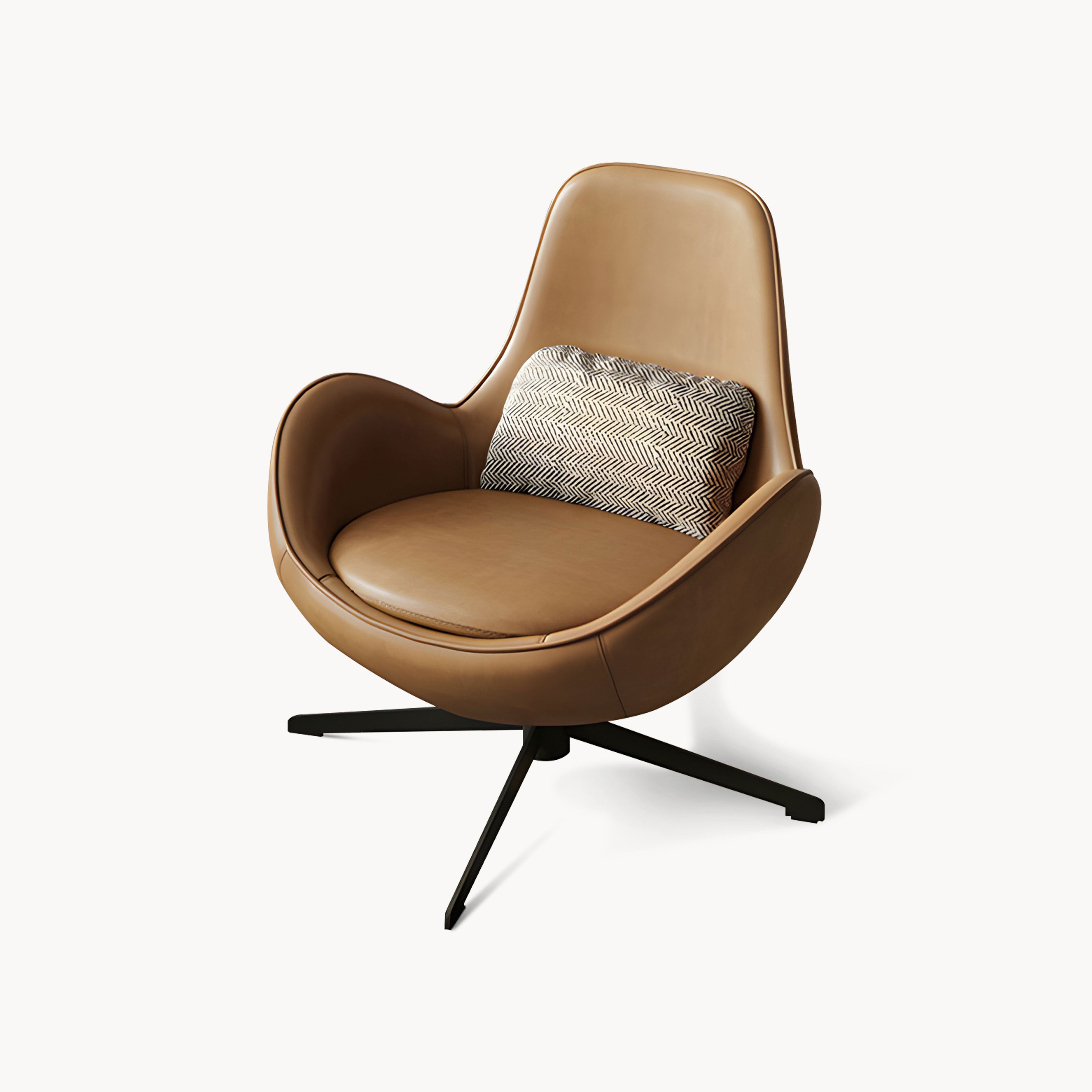 Filarine Leather accent chair-A