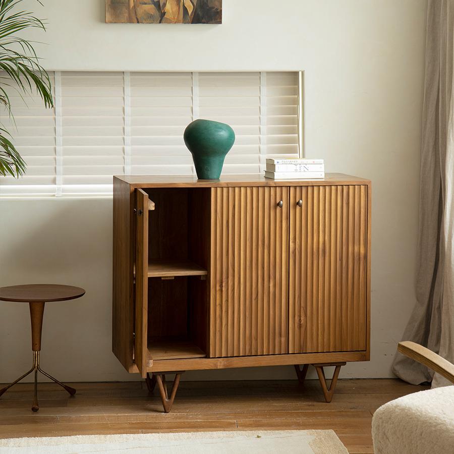 Drelin Teak solid wood sideboard