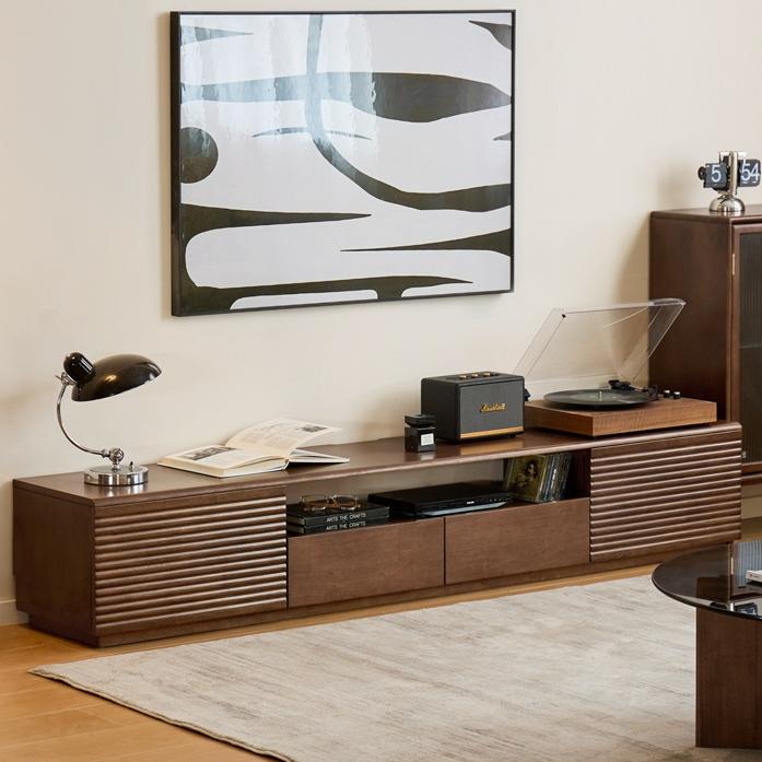 Zellar Solid wood TV cabinet