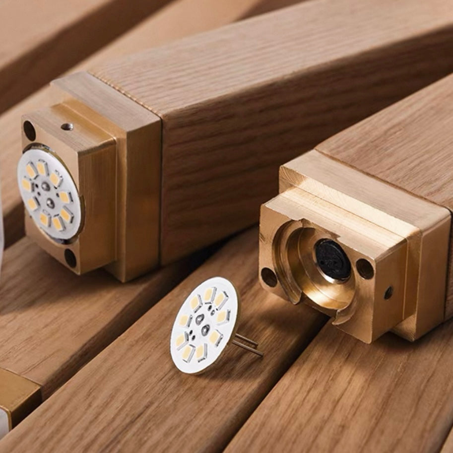 Hilone Solid wood ceiling lamp