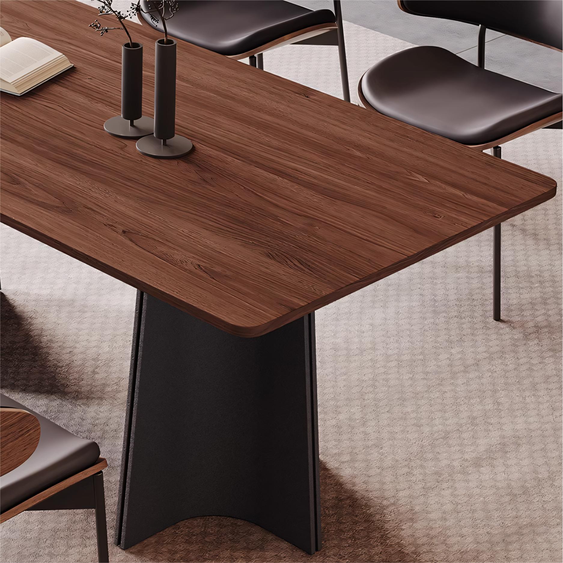 Solena Minimalist rectangular dining set