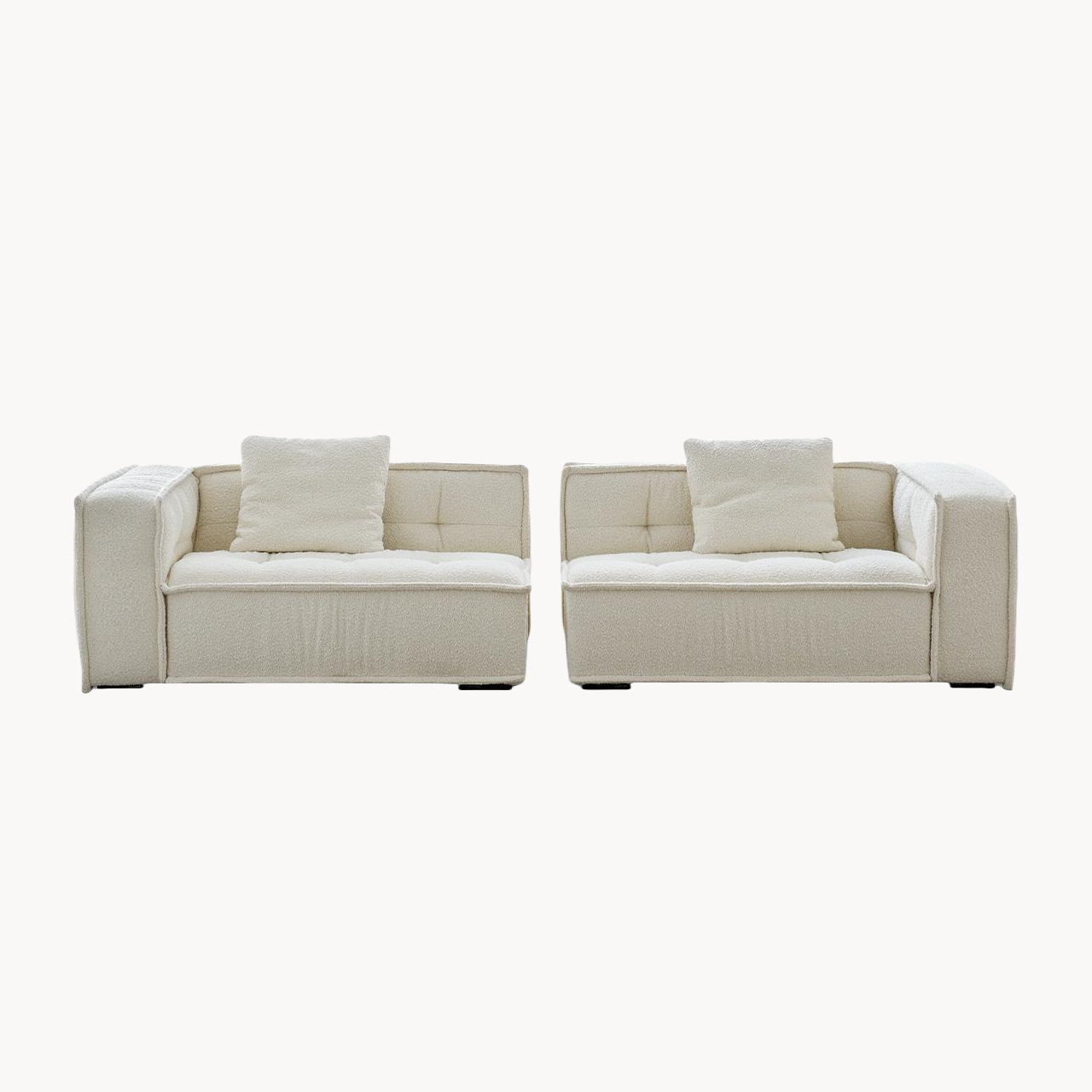Tosta Fabric straight sofa