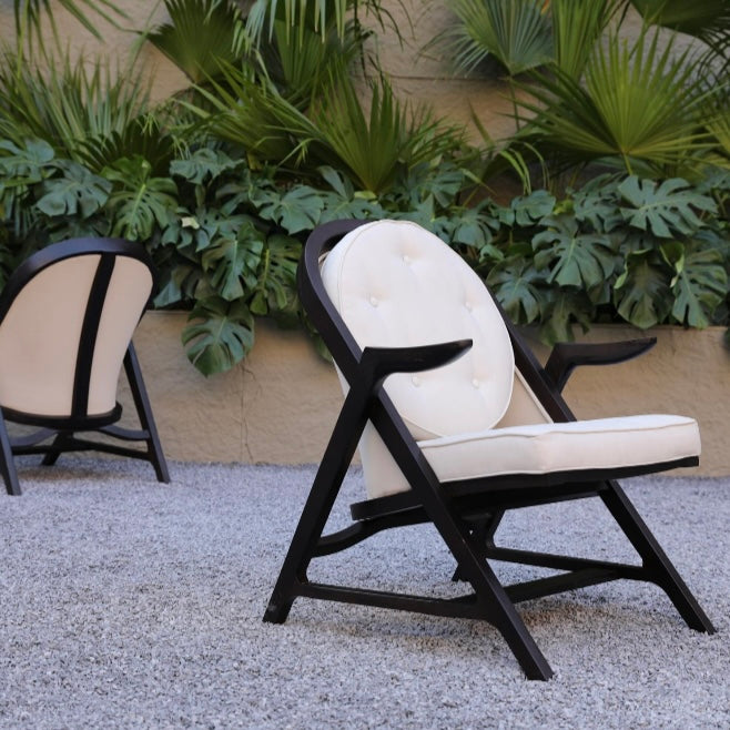Giran Outdoor teak lounge chair