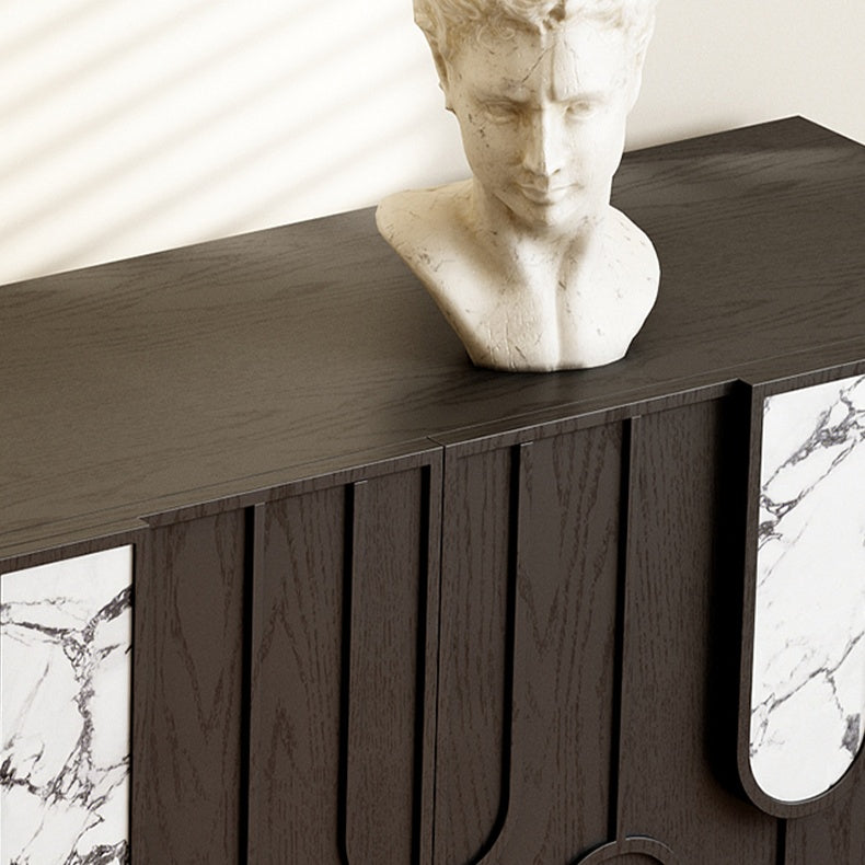 Tiziao Wooden marble sideboard-B