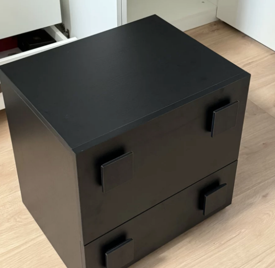 Tiwan 2pcs modern nightstands