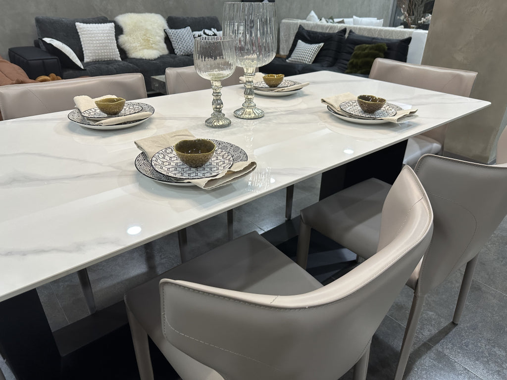 Bronde Sintered stone rectangular dining table