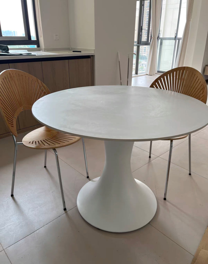 Cassiro Sintered stone round dining table