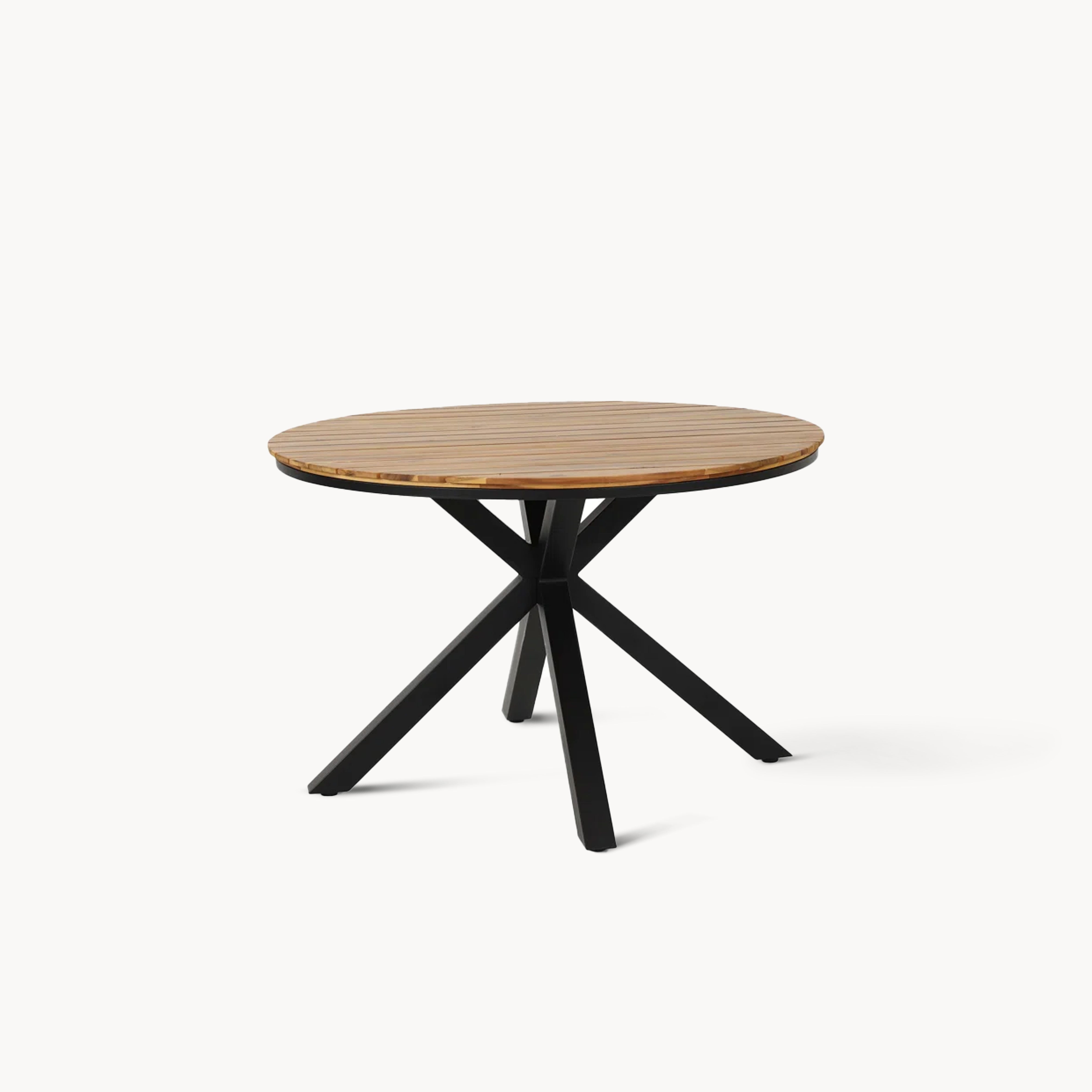 Pagton Solid wood aluminum alloy outdoor dining set