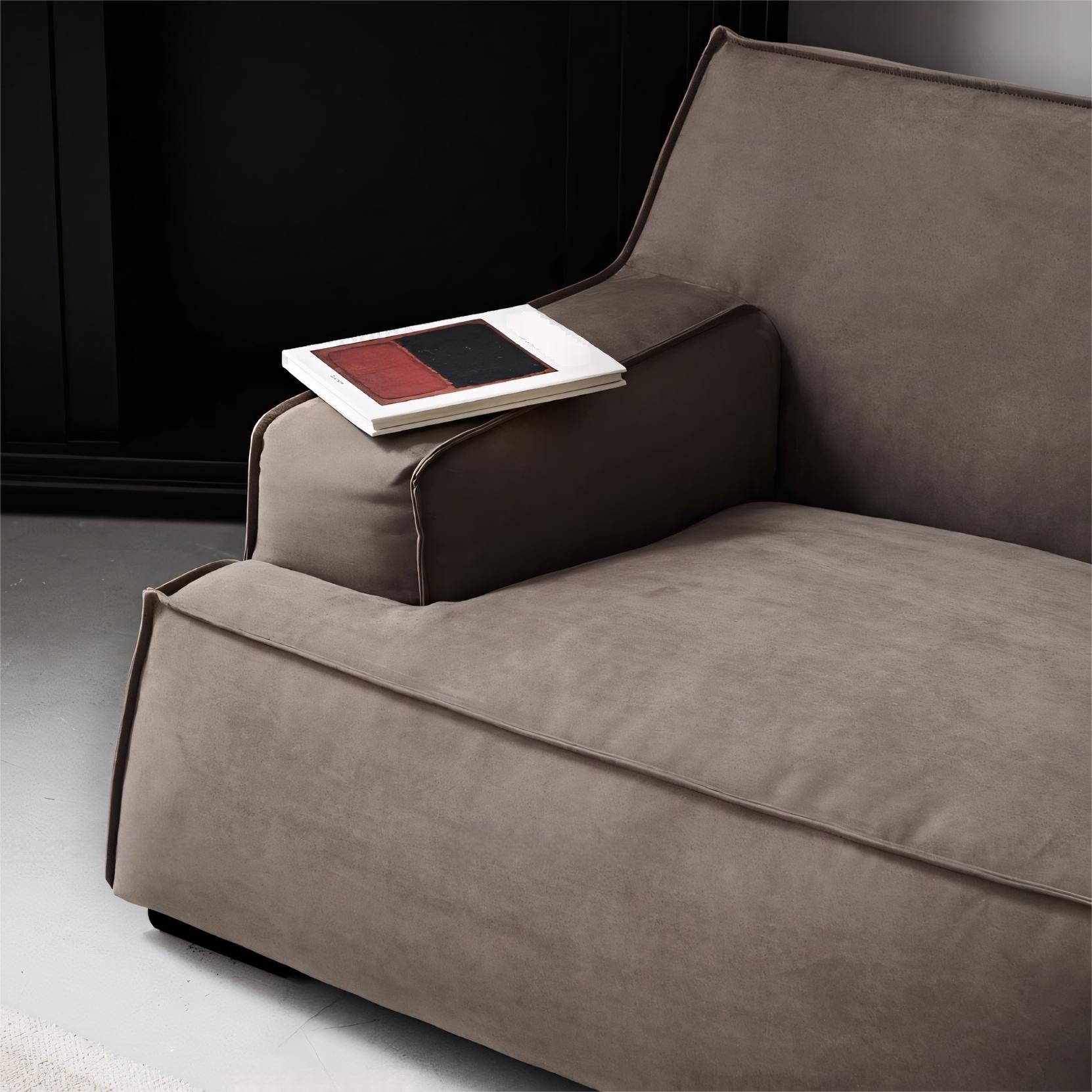 Grazi Fabric straight sofa