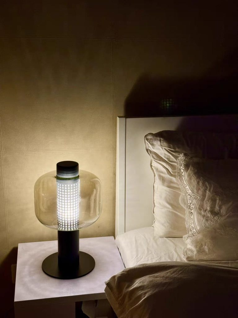 Ronie Glass modern style table lamp