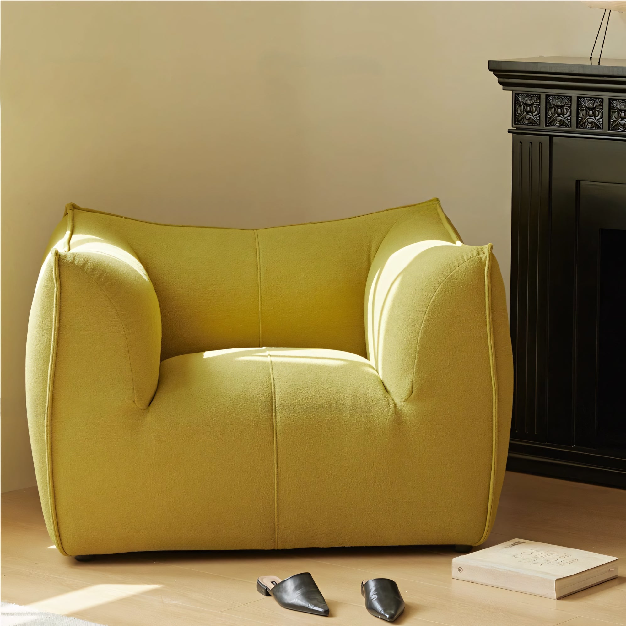 Teovi Fabric single sofa