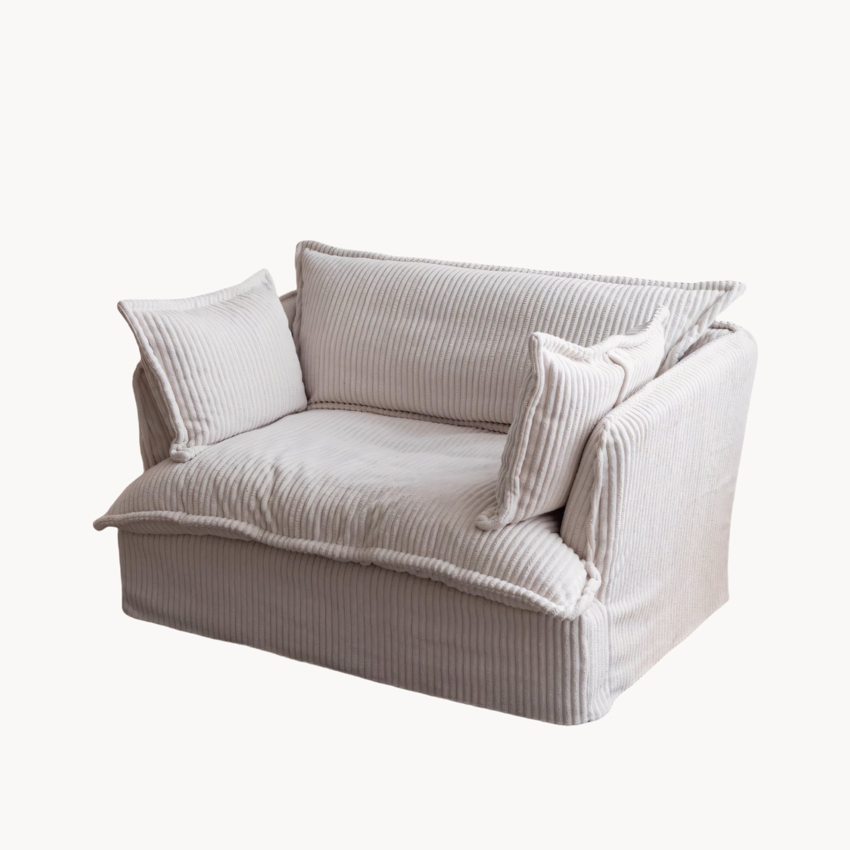 Elarem Washable fabric single sofa