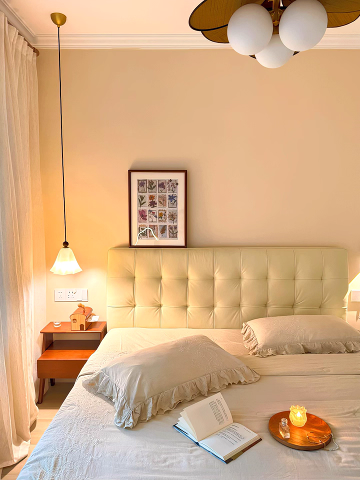 Jovra 2pcs solid wood nightstands