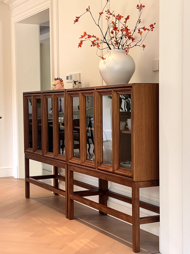 Mevit Teak solid wood sideboard