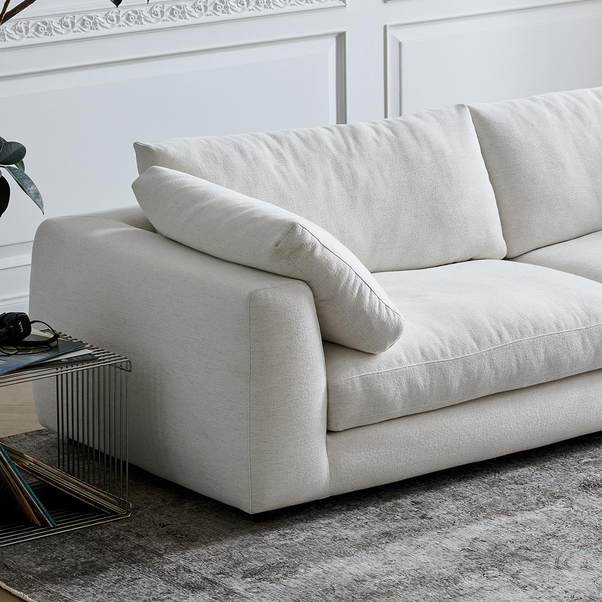 Rarie Washable fabric straight sofa