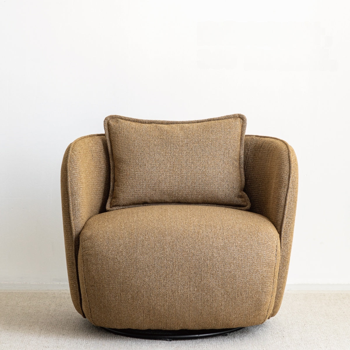 Zenarm 360° rotatable fabric single sofa